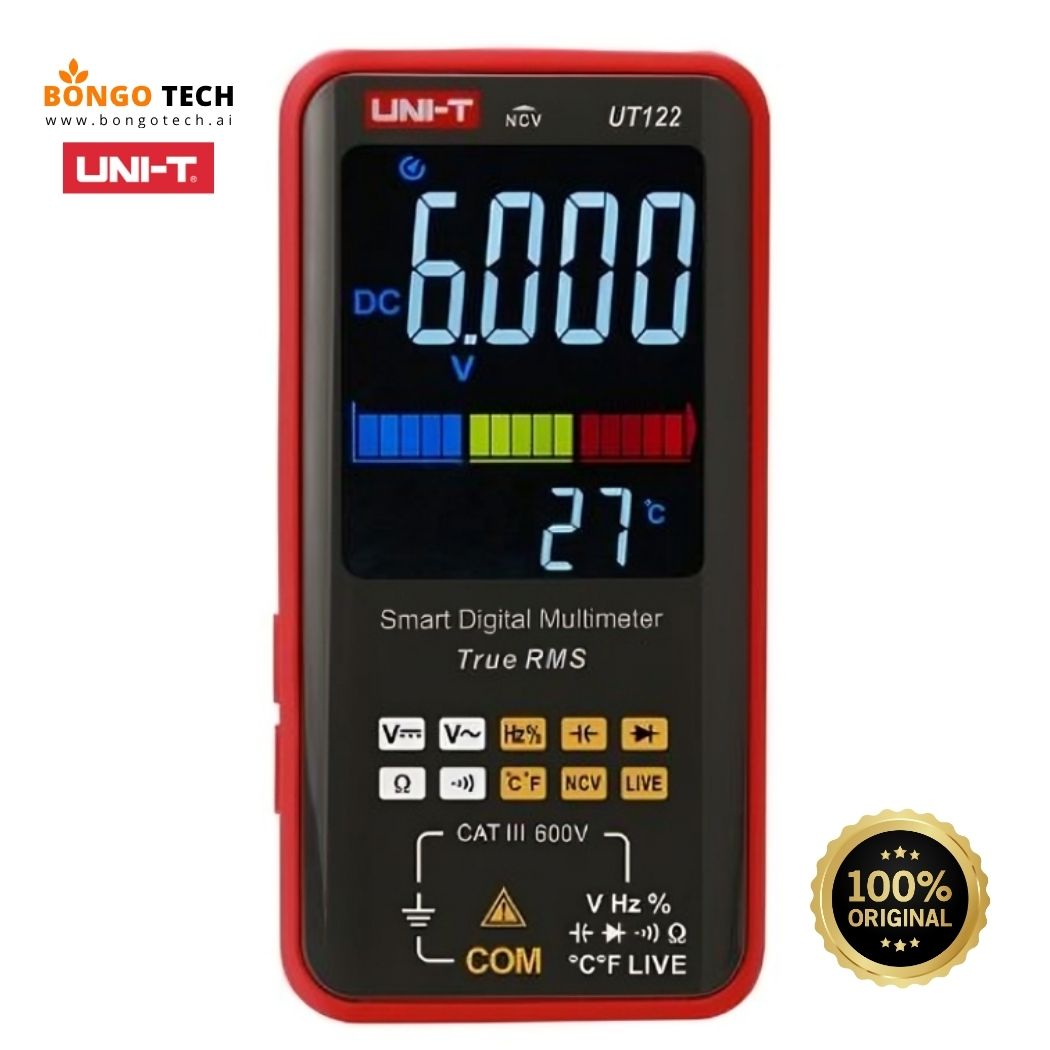 Original UNI-T UT122 Smart Digital Multimeter – Rechargeable True RMS Auto-Ranging Electrical Tester - Bangladesh(BD)